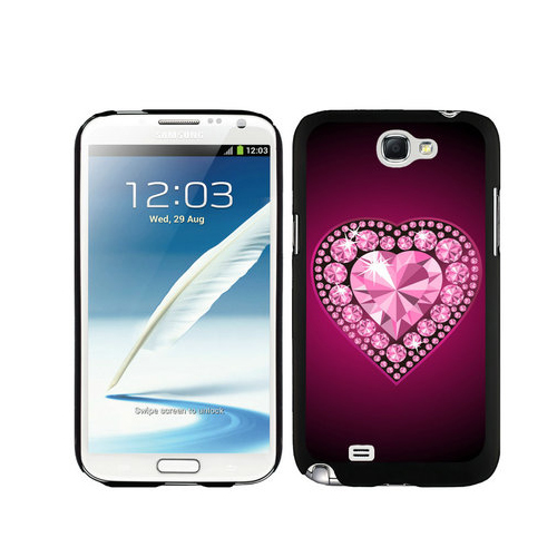 Valentine Diamond Heart Samsung Galaxy Note 2 Cases DOI | Coach Outlet Canada